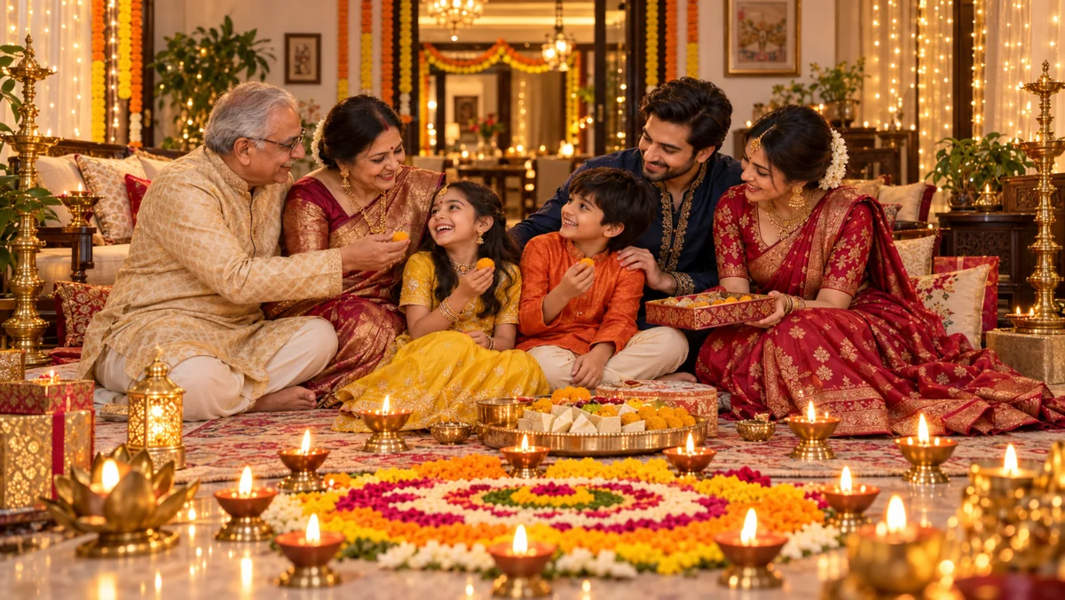 Sample Image: Multi-Generational Family Home Celebration